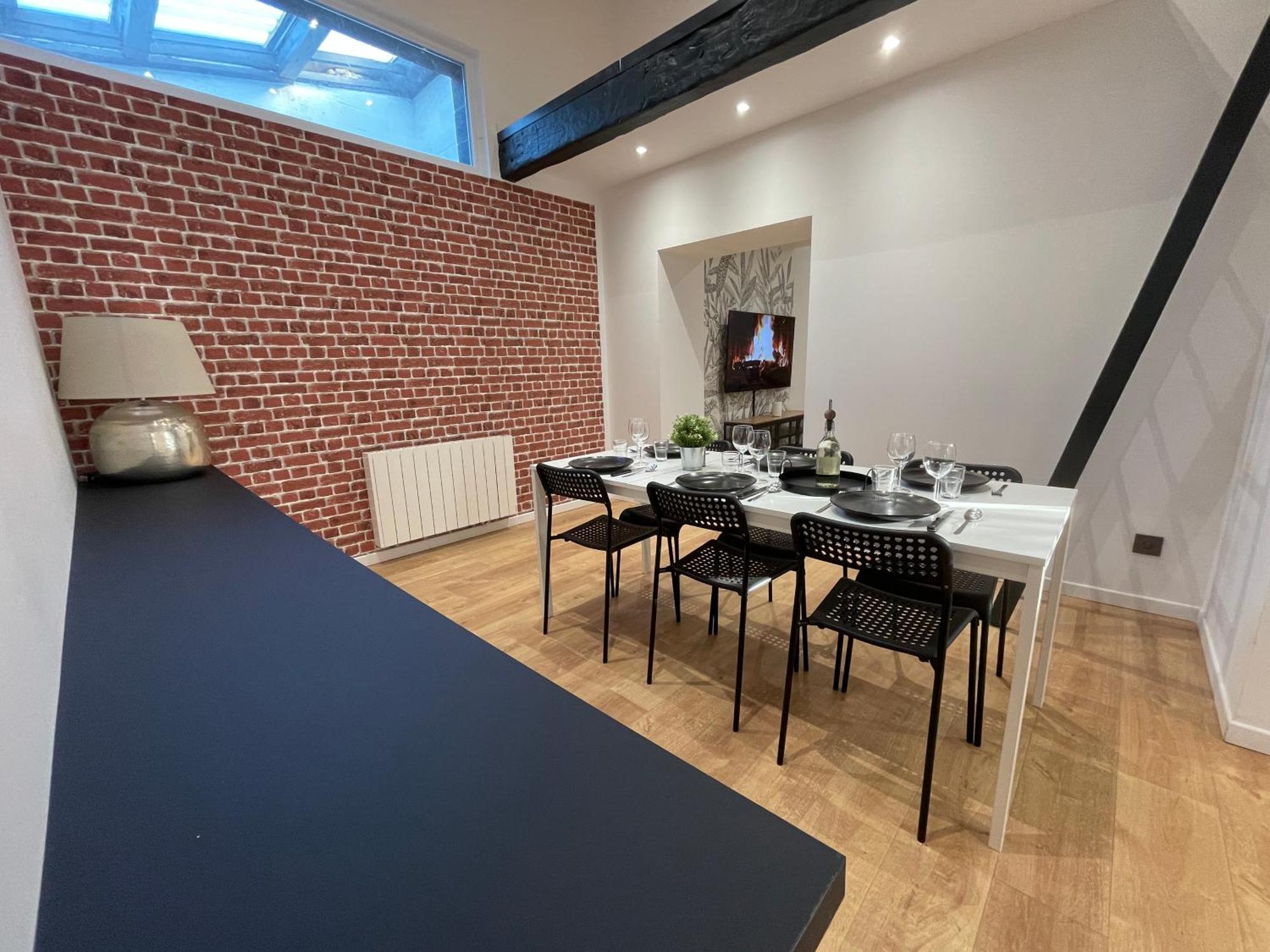 Les 3 Suites - 6 Personnes - 3 Chambres Avec Sdb Privatives Lens Eksteriør billede